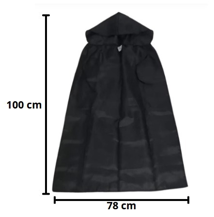 CAPA VAMPIRO INFANTIL C/ CAPUZ